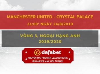 MU vs Crystal Palace (24/8)