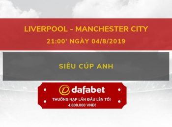 Liverpool vs Man City (04/08)