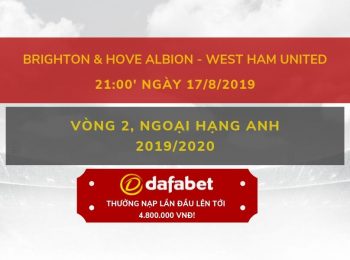 Brighton – West Ham 17/8