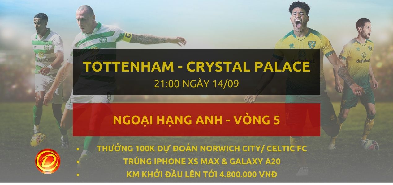 soi keo dafabet [NHA] Tottenham vs Crystal Palace