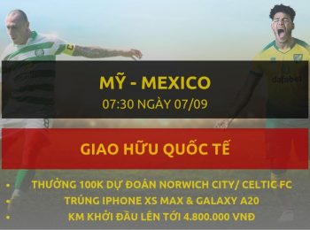 Mỹ vs Mexico 7/9