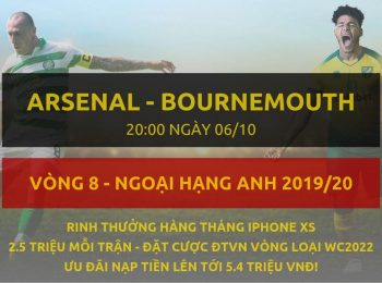 Arsenal vs Bournemouth 6/10