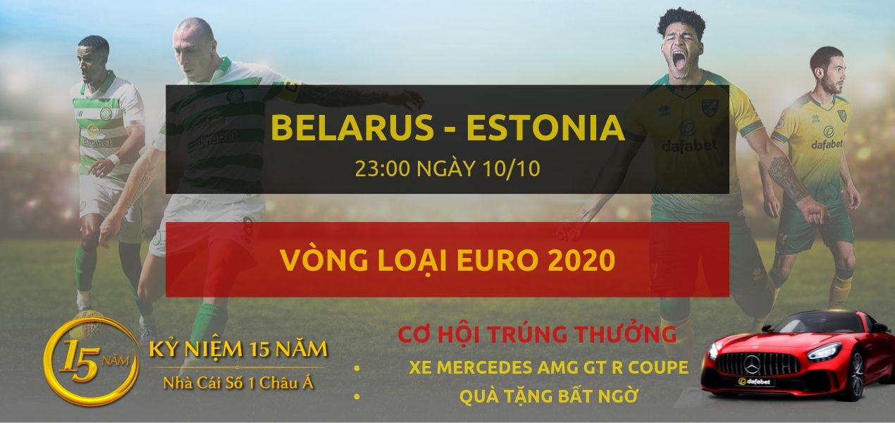 Belarus - Estonia-Vong loai Euro 2020-10-10