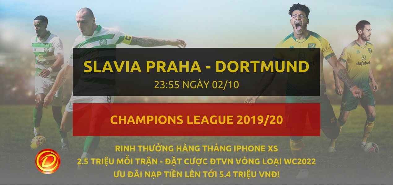 [Champions League] Slavia Praha vs Borussia Dortmund dafabet