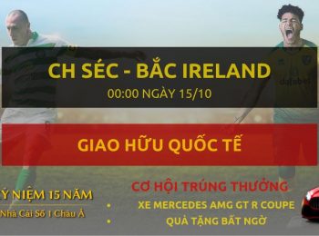 Séc vs Bắc Ireland 15/10