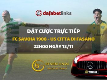 FC Savoia 1908 – US CITTA DI FASANO