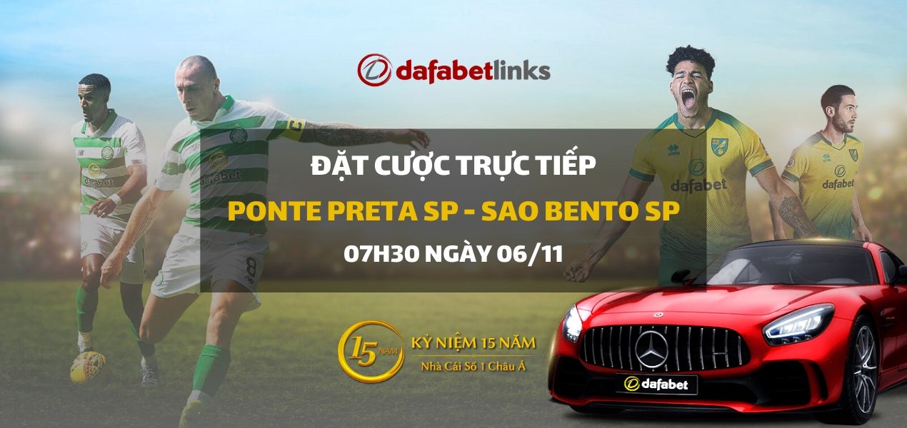 Ponte Preta SP - Sao Bento SP (07h30 ngày 06/11)