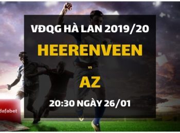 Heerenveen – AZ Alkmaar